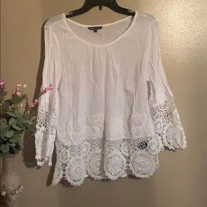 ☀️Beautiful crocheted blouse!